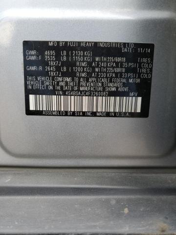4S4BSAJC4F3260082 Subaru Outback 2.5i Limited