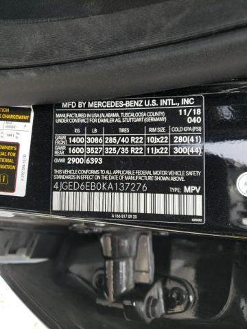 4JGED6EB0KA137276 Mercedes-Benz Gle Coupe 43 Amg