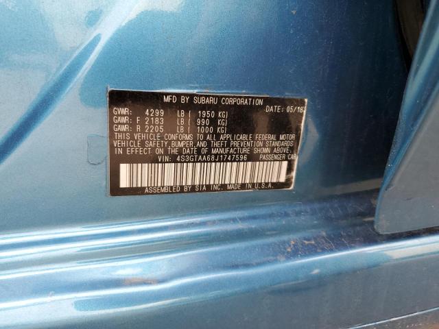 4S3GTAA68J1747596 Subaru Impreza