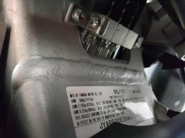 2017 YAMAHA FJR1300 AE - JYARP30E2HA000468