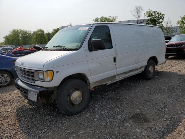 Salvage cars for sale from Copart Central Square, NY: 2001 Ford Econoline E250 Van