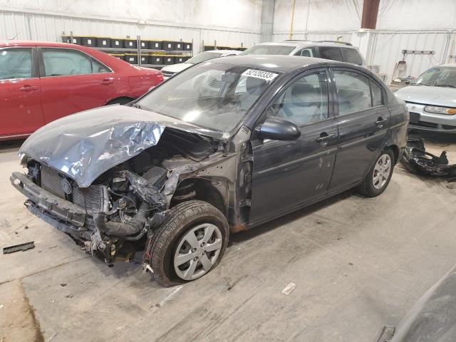 Salvage cars for sale from Copart Milwaukee, WI: 2009 Hyundai Accent GLS