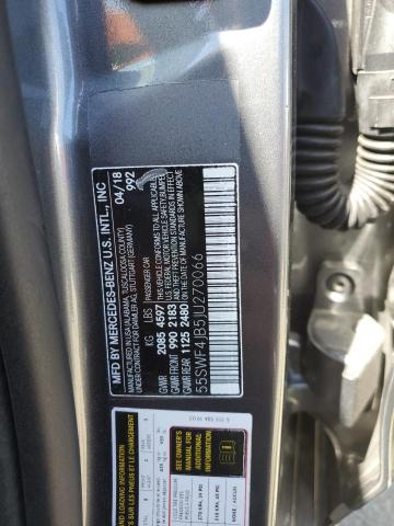55SWF4JB5JU270066 Mercedes-Benz C 300