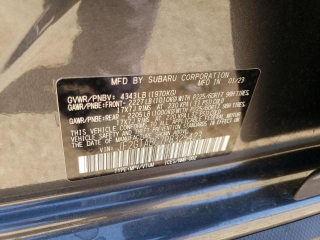 JF2GTABC7P8325423 Subaru Crosstrek