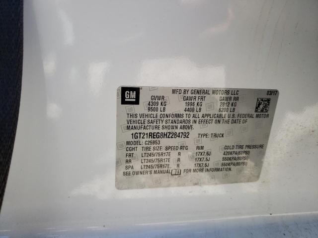 2017 GMC SIERRA C25 1GT21REG8HZ284792