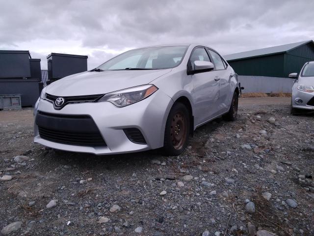 Salvage cars for sale from Copart Montreal Est, QC: 2016 Toyota Corolla L
