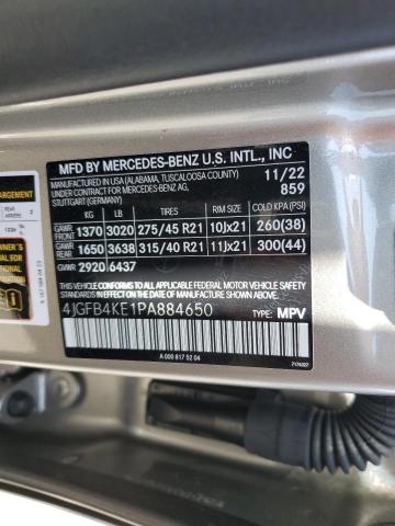 4JGFB4KE1PA884650 Mercedes-Benz Gle 350 4matic