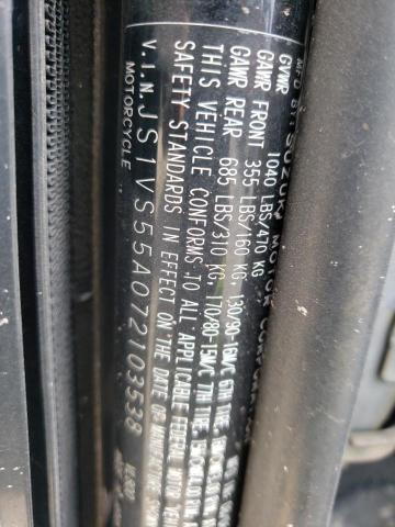 2007 SUZUKI VL800 - JS1VS55A072103538