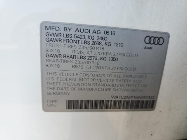 VIN WA1C2AFP1HA044333 2017 Audi Q5, Premium no.13