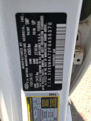 5XXGM4A72FG456370 KIA Optima Lx