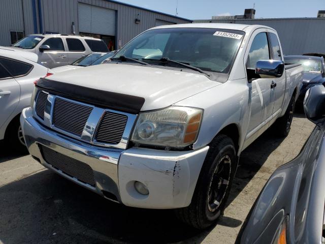 Salvage cars for sale from Copart Vallejo, CA: 2004 Nissan Titan XE