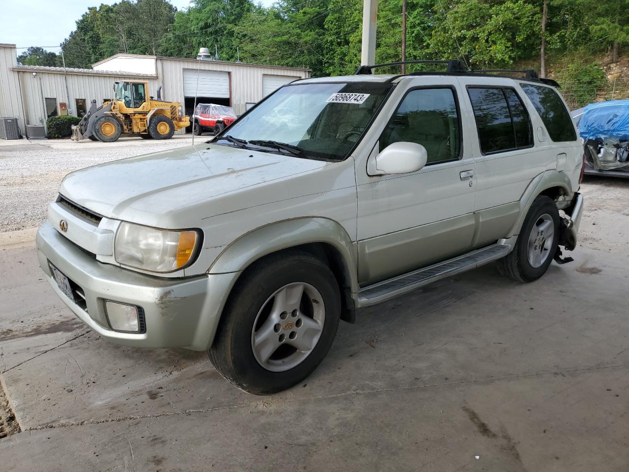 JNRDR09X13W****** Salvage and Wrecked 2003 Infiniti QX4 in AL - Hueytown