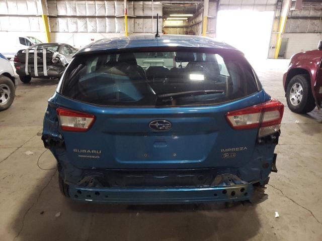  SUBARU IMPREZA 2019 Синій