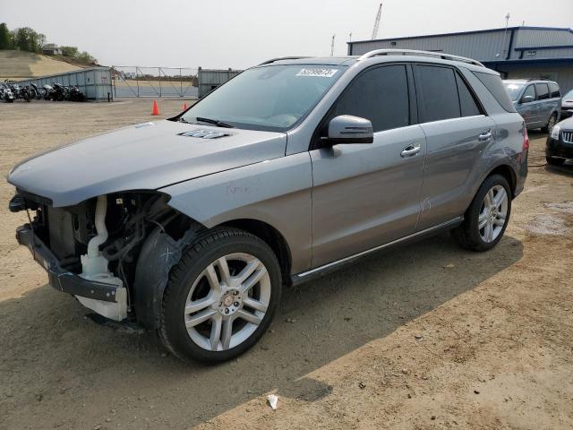 Vehiculos salvage en venta de Copart Mcfarland, WI: 2015 Mercedes-Benz ML 350 4matic