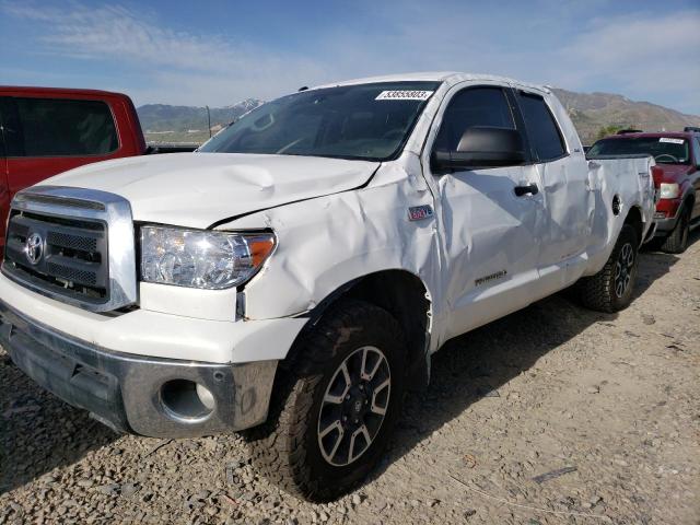 Salvage Trucks with No Bids Yet For Sale at auction: 2013 Toyota Tundra Double Cab SR5
