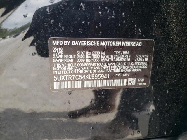 2019 BMW X3 SDRIVE3 - 5UXTR7C54KLE95941