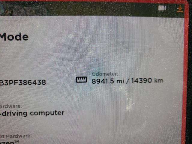 5YJ3E1EB3PF386438 Tesla MODEL 3