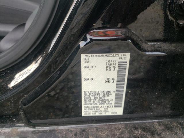1N4BL4BV0KC224621 Nissan ALTIMA S