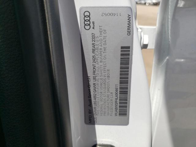 WUABWGFF4LA904611 Audi RS3