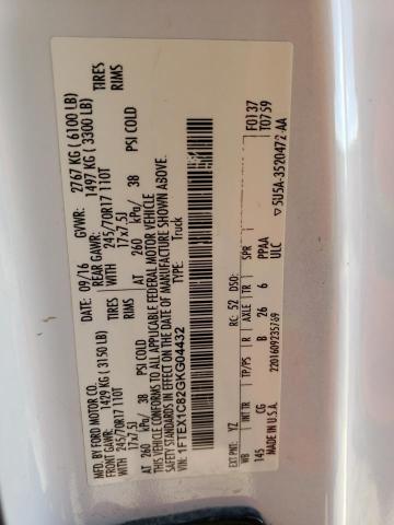 1FTEX1C82GKG04432 Ford F150 Super Cab
