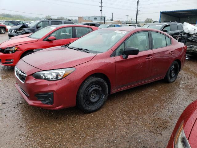 VIN: 4S3GKAA62J1621124 Auction: COPART Lot: 53256453 Location: CO - COLORADO SPRINGS 4S3GKAA62J1621124 SUBARU IMPREZA 2018 RED Photo 1