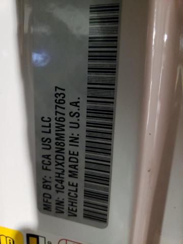 1C4HJXDN8MW677637 Jeep Wrangler Unlimited Sport