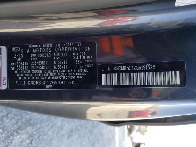 KNDMB5C12G6191828 KIA SEDONA LX