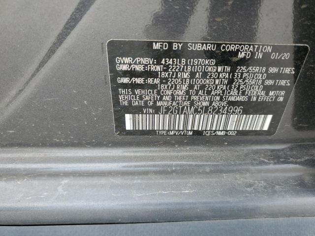 JF2GTAMC5L8234996 Subaru Crosstrek Limited