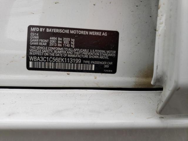 WBA3C1C56EK113199 BMW 328 I Sulev