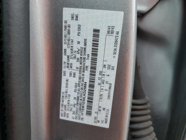 1FTEW1E50LKD25884 Ford F150 Supercrew