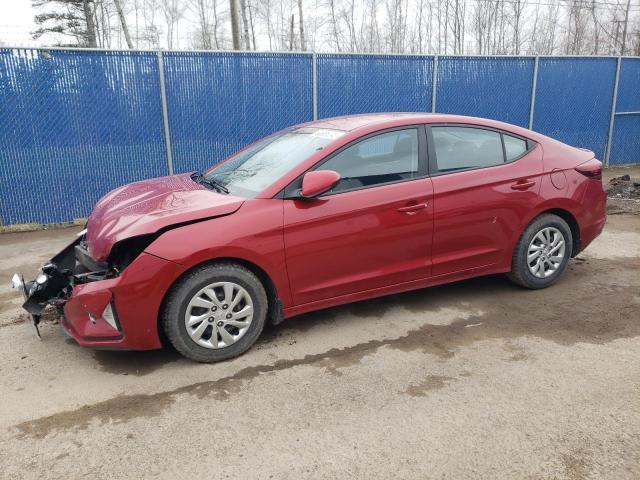Salvage cars for sale from Copart Atlantic Canada Auction, NB: 2020 Hyundai Elantra SE