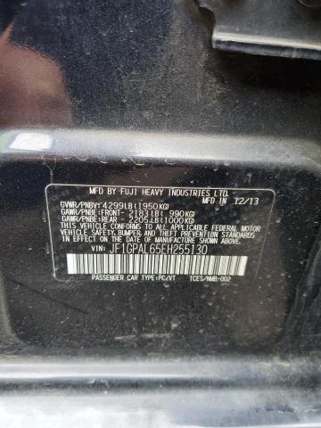 JF1GPAL65EH255130 Subaru Impreza Sport Premium