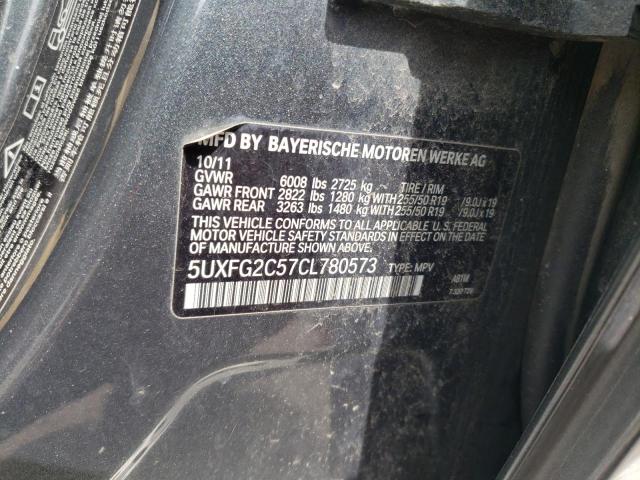 5UXFG2C57CL780573 2012 BMW X6 - Image 13