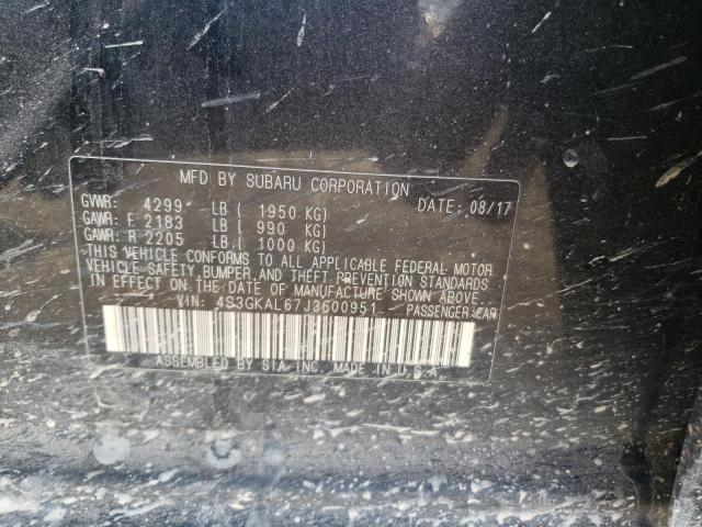 4S3GKAL67J3600951 Subaru Impreza Sport