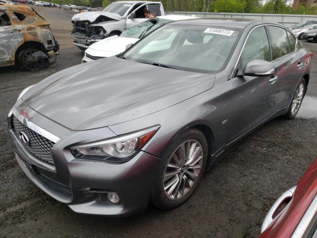 Vehiculos salvage en venta de Copart New Britain, CT: 2017 Infiniti Q50 Premium
