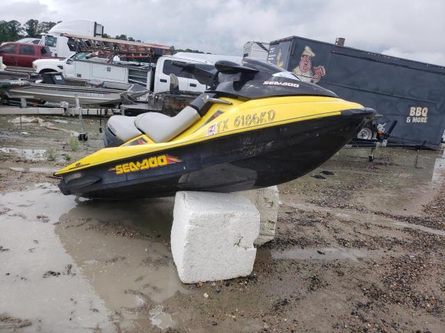 Salvage boats for sale at Houston, TX auction: 2004 Seadoo GTX