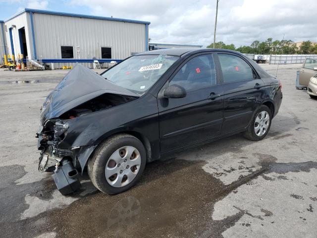 Salvage cars for sale from Copart Orlando, FL: 2008 KIA Spectra EX