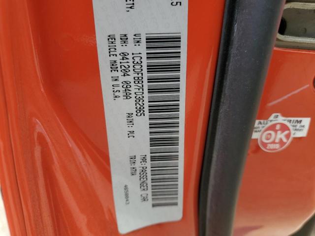 1C3CDFBB7FD362965 Dodge DART SXT