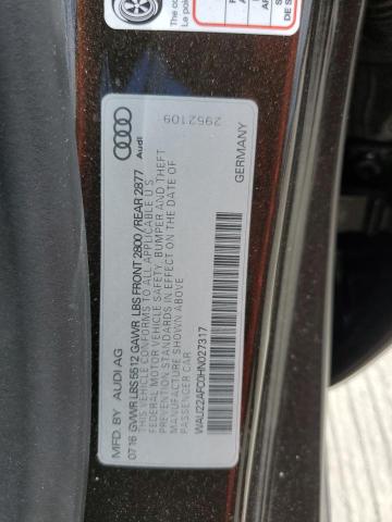 2017 AUDI A7 PRESTIG - WAU22AFC0HN027317