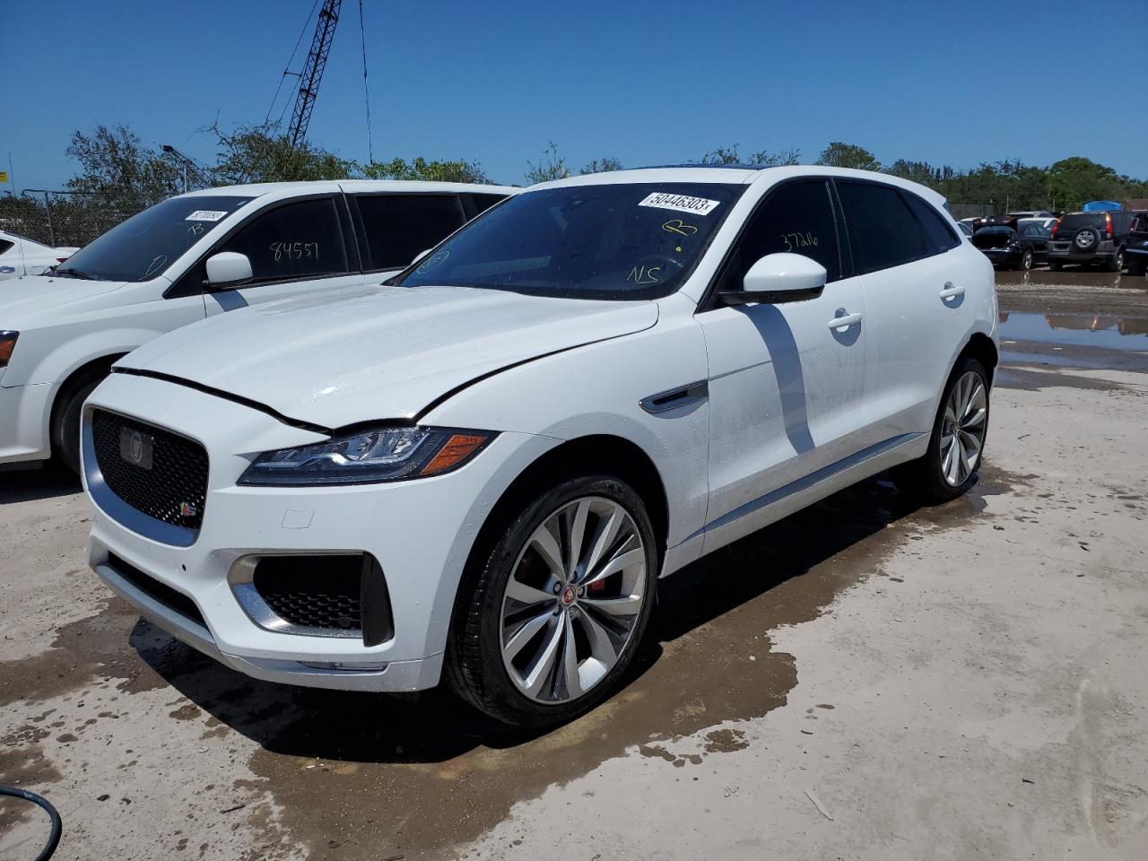 Jaguar f Pace 2020 Р±РµР»С‹Р№