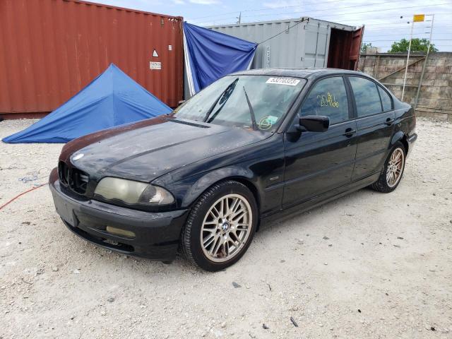Salvage cars for sale from Copart Homestead, FL: 2001 BMW 325 I
