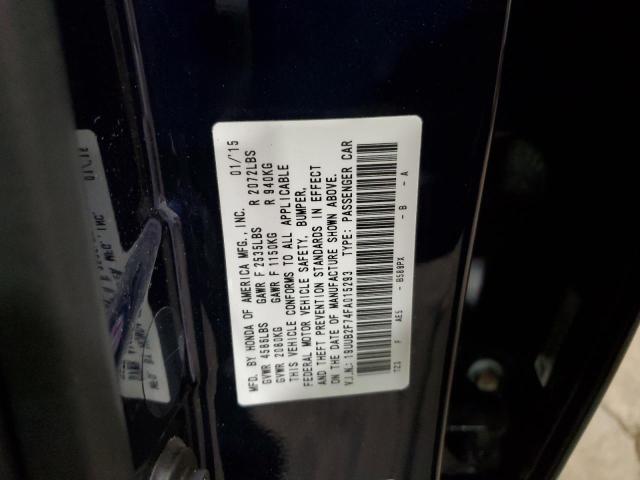 2015 ACURA TLX ADVANC 19UUB2F74FA015293