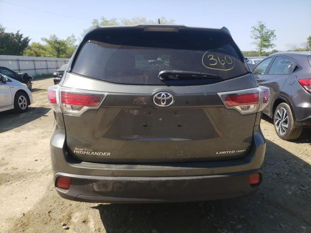 VIN 5TDDKRFH3ES033060 2014 Toyota Highlander, Limited no.6