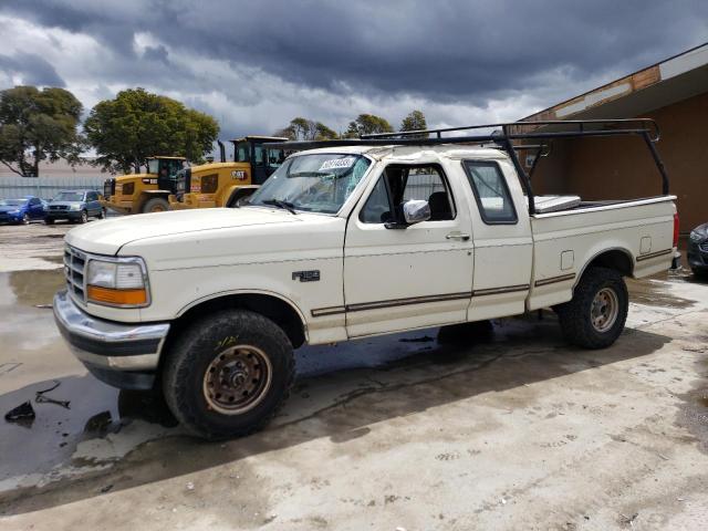 Salvage cars for sale from Copart Hayward, CA: 1995 Ford F150