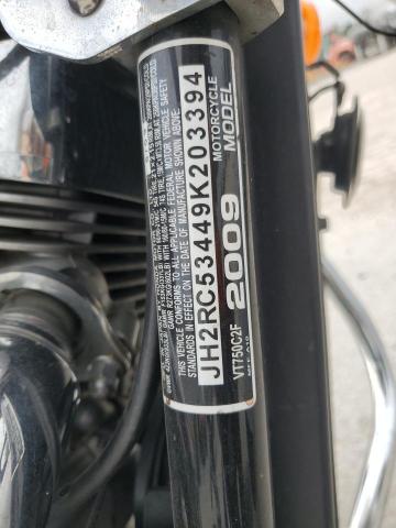 2009 HONDA VT750 C2F JH2RC53449K203394