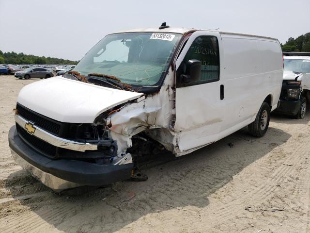 Salvage cars for sale from Copart Seaford, DE: 2020 Chevrolet Express G2500