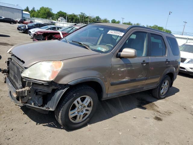 Salvage cars for sale from Copart Pennsburg, PA: 2003 Honda CR-V EX