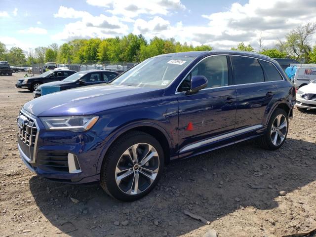 Salvage cars for sale from Copart Chalfont, PA: 2022 Audi Q7 Premium Plus