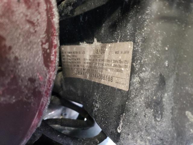 2004 YAMAHA XV1700 A JYAVP17EX4A006568