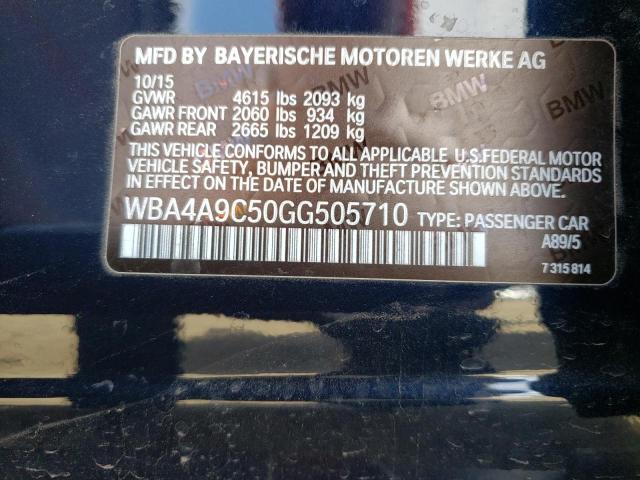 WBA4A9C50GG505710 BMW 428 I Gran Coupe Sulev
